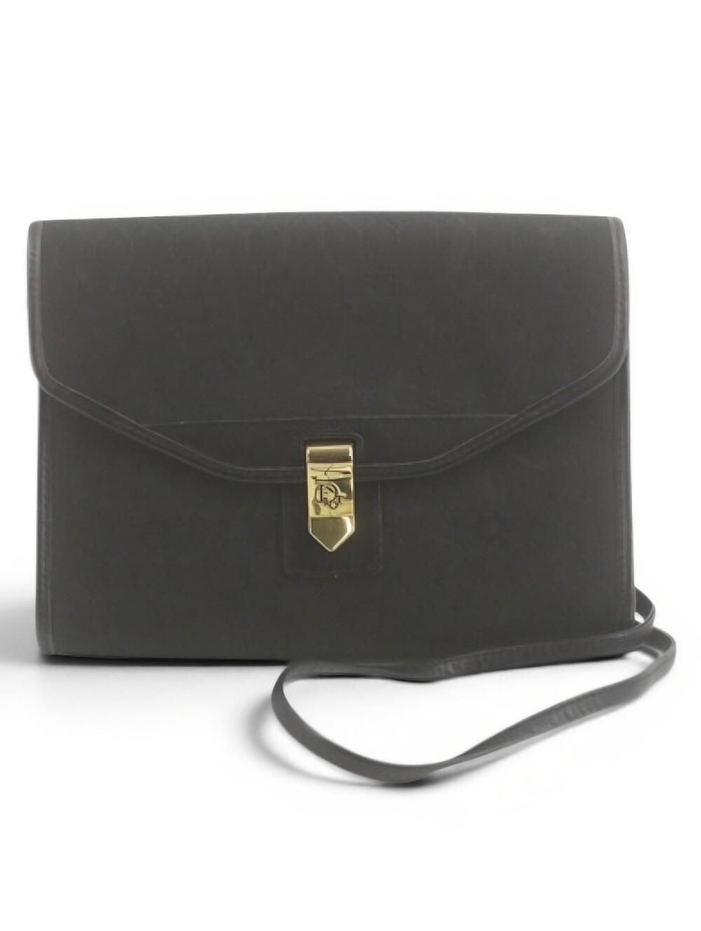 Christian Dior Honeycomb Vintage Black Crossbody Bag - Picture 1 of 1